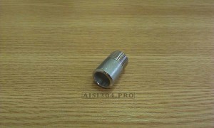 Резьба нержавеющая (полусгон, ниппель приварной) AISI 304 Резьба нержавеющая (полусгон, ниппель приварной) AISI 304