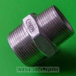 Ниппель нержавеющий переходной Ду 40/32 AISI 316