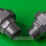 Муфты американки Ду 25 (1″) из нержавеющей стали AISI 316