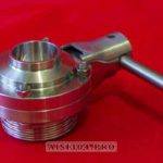 Затвор дисковый Dn 25 из нержавеющей стали AISI304 (резьба-сварка)